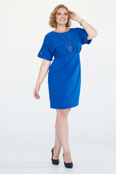Ярко-синее платье Angela Ricci со скидкой